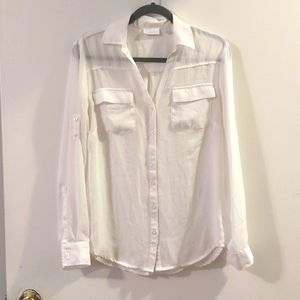 White Button Down Shirt